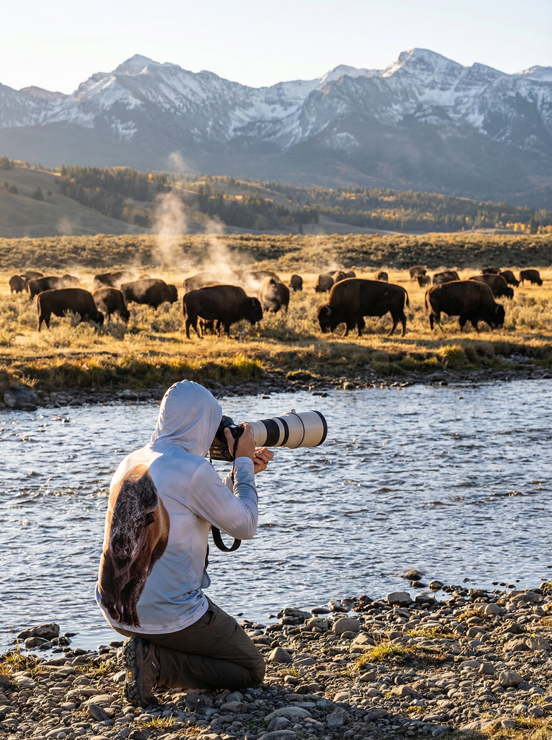 Yellowstone Bison Photography