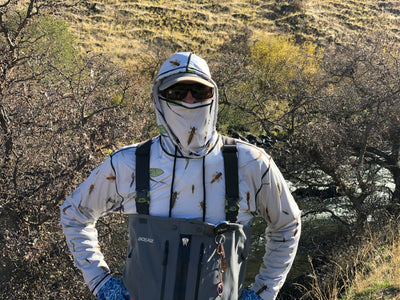 Mayfly Hoodie on the Imnaha River in Eastern Oregon