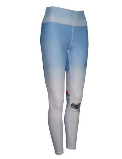 Pow 2 Mountain Print Patterned All Sport Leggings