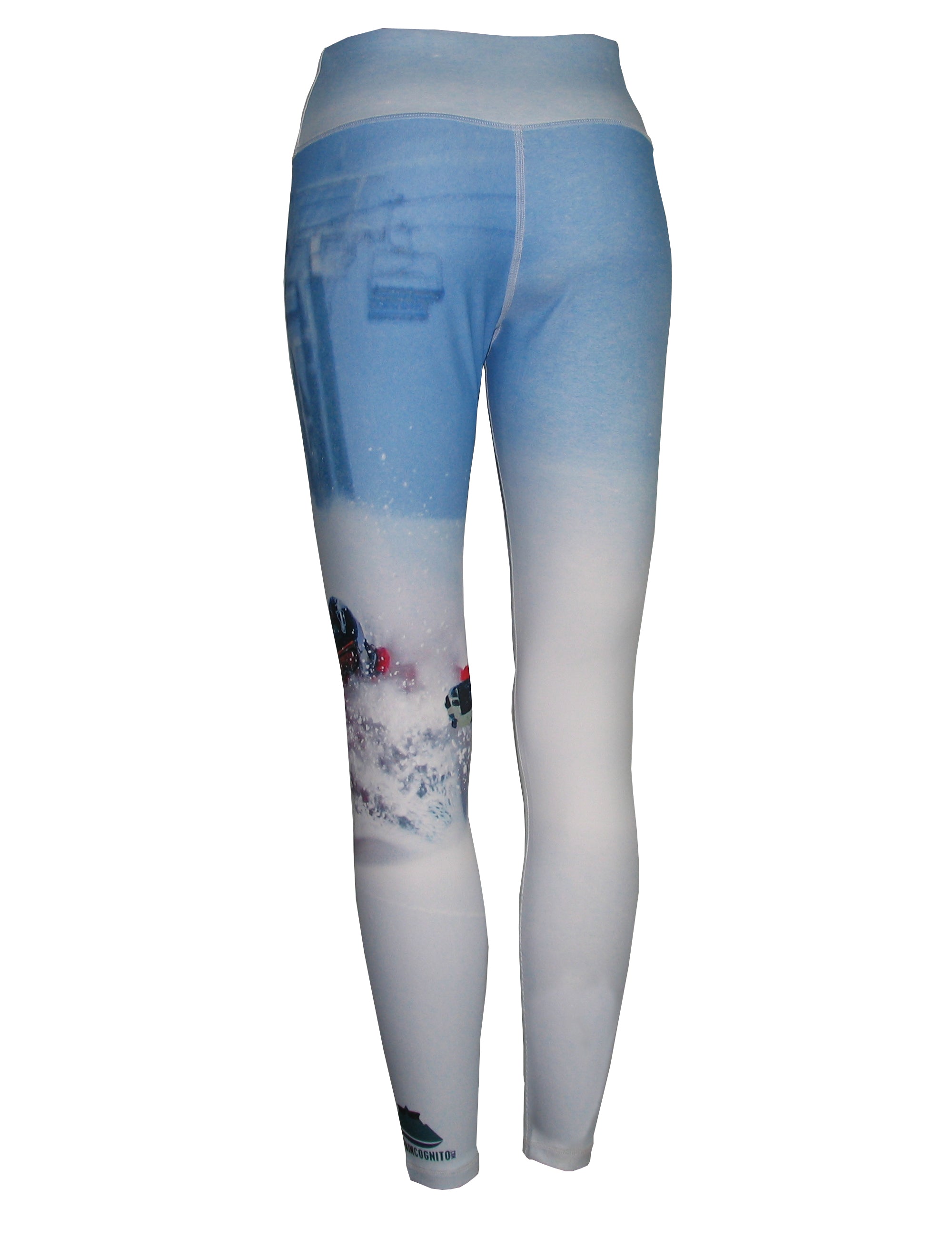 Pow 2 Mountain Print Patterned All Sport Leggings