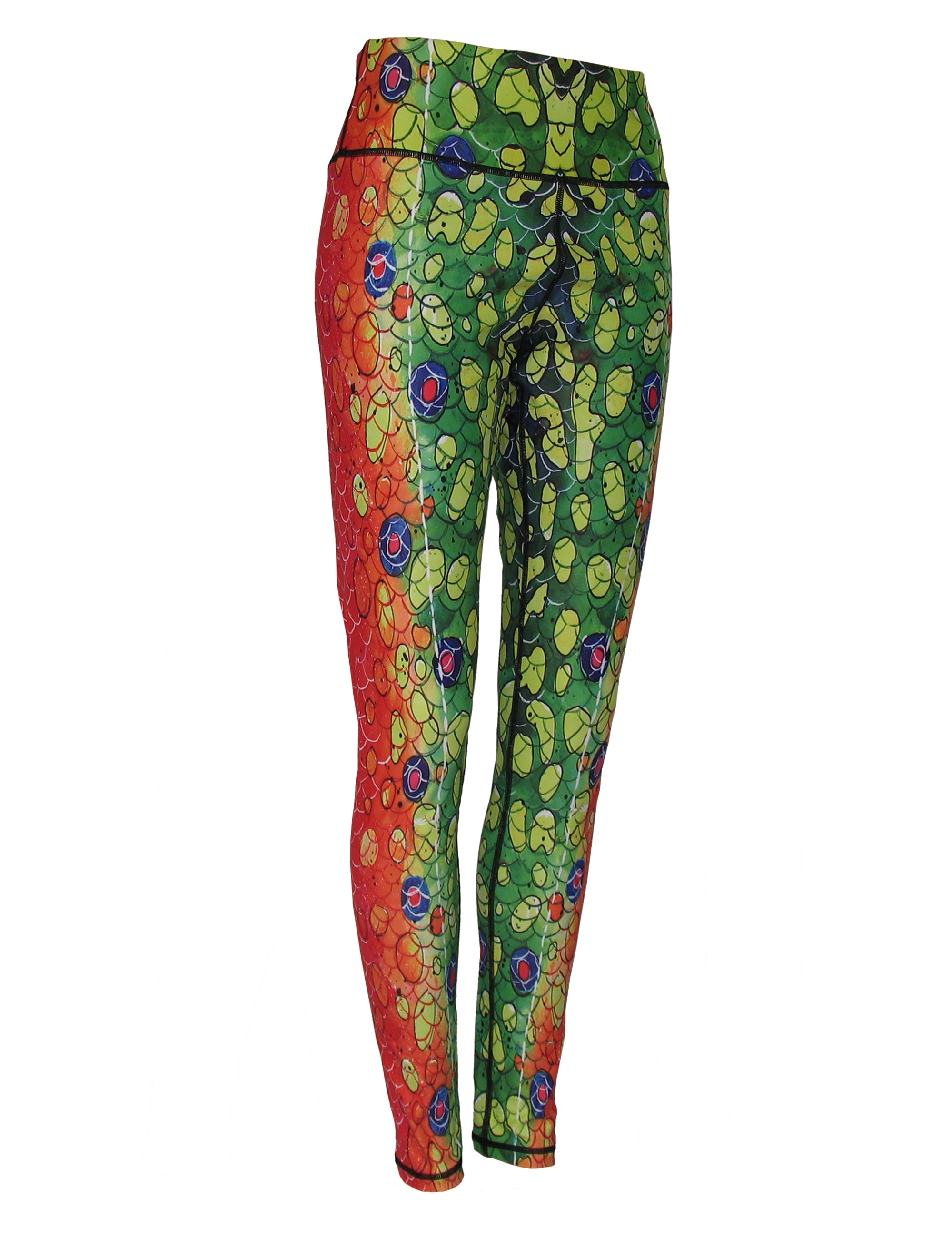 Brook Trout2 All Sport Leggings make a fashion move on the Yoga Mat or hike, camp or backpack in complete comfort. Great Fly Fishing Apparel designed with you in mind