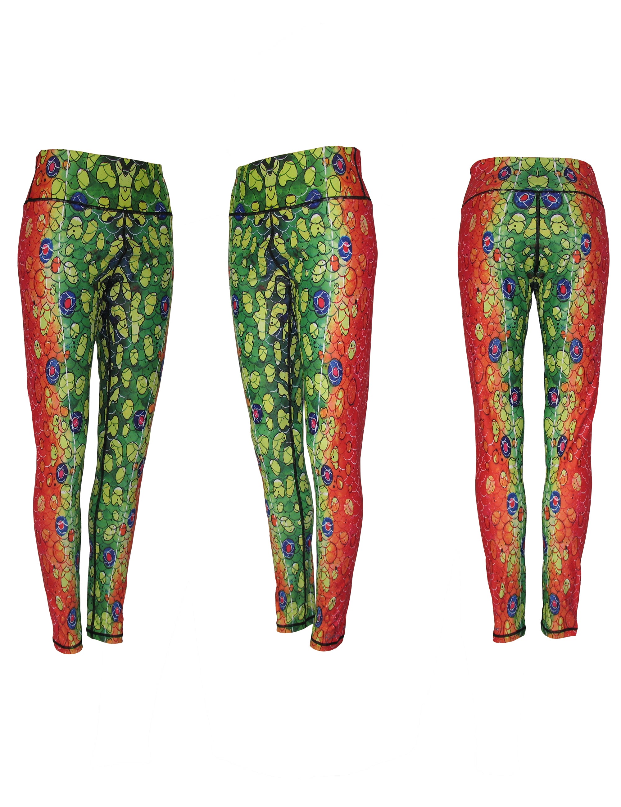 Brook Trout2 All Sport Leggings make a fashion move on the Yoga Mat or hike, camp or backpack in complete comfort. Great Fly Fishing Apparel designed with you in mind