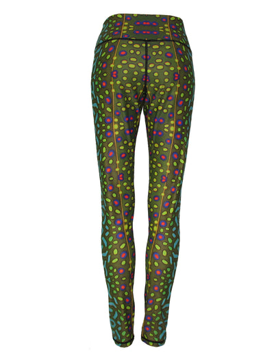 Brook Trout All Sport Leggings perfect comfort for rock climbing, yoga, biking, fishing, backpacking, a great night out on the town or any adventure