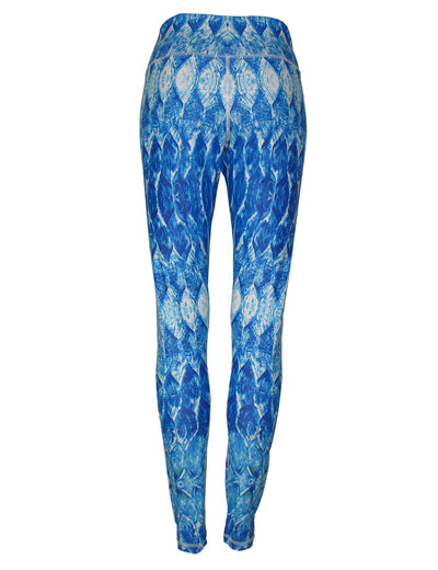 Tarpon Fish Print Patterned All Sport Leggings