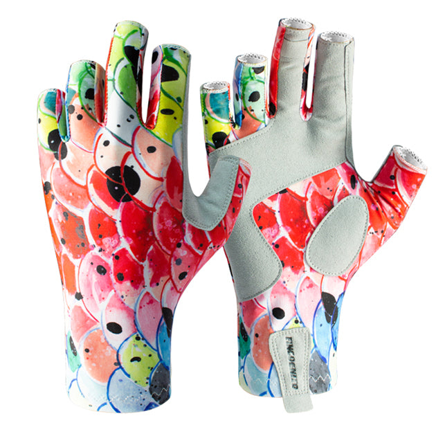Fin-Flank Rainbow#3 Sun Gloves